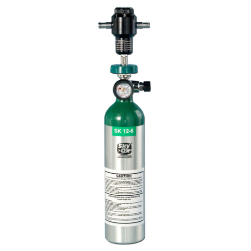 Skyox 6 CF Portable Oxygen Cylinder - 2 Place