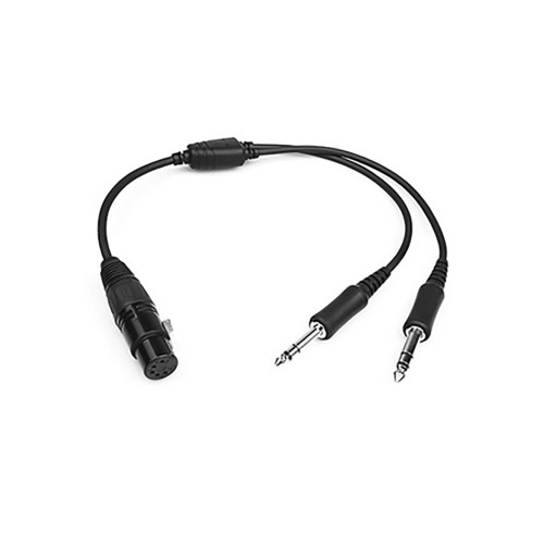 Headset Adapter Cable - XLR-5 to Twin Plugs 