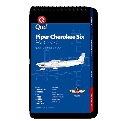 Piper Cherokee Six PA-32-300 Qref Checklist