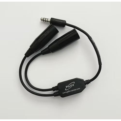 Pilot PA72 Double Headset Adaptor US