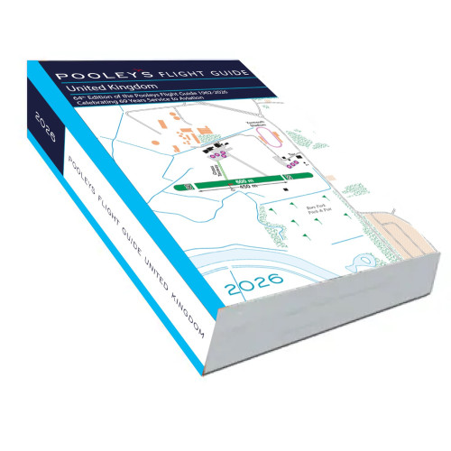 Pooleys UK Flight Guide Book Format - 2026