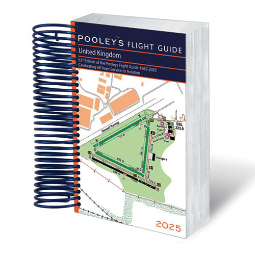 Pooleys UK Flight Guide - Spiral Bound - 2024 Edition