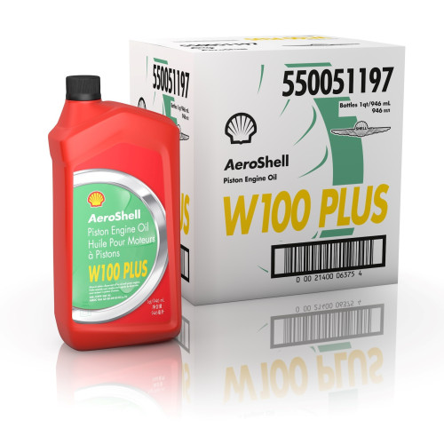 AeroShell W100 Plus - 6 x 1 US Quart Bottles