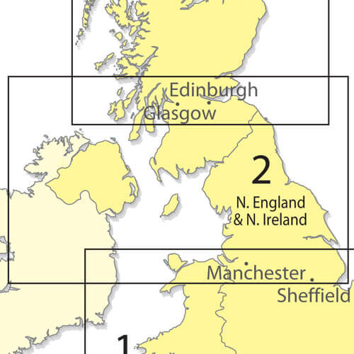 CAA Northern England 1:500 000 Chart