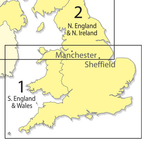 Southern England 1:500 000 Chart