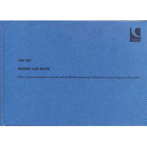 CAP 391 Engine Logbook