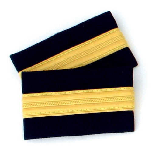 One Bar Gold Epaulettes