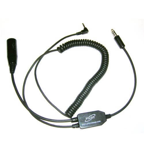 Pilot PA-80 Heli UK NATO Video and Audio Cable