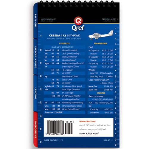 transair flight equipment cessna 172 universal qref checklist