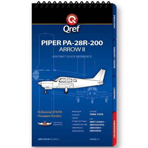 Piper Arrow II PA-28R-200 Qref Checklist