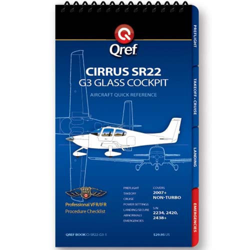 Cirrus SR22 G3 Qref Checklist
