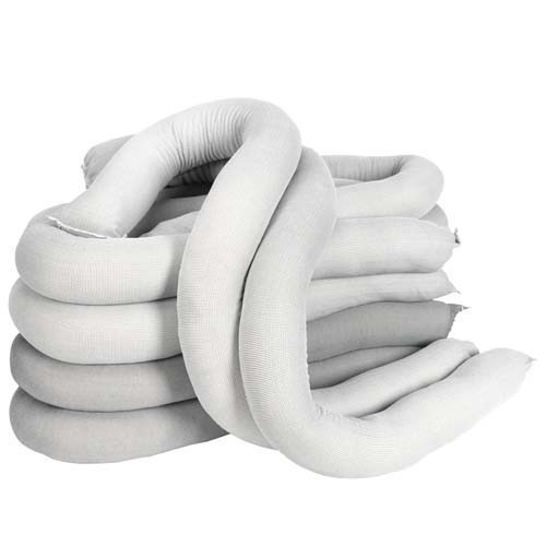 Spill Absorbent Sock 80mm x 1.2mtr Pack of 10