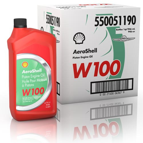 AeroShell W100 - Case of 12 US Quart Bottles