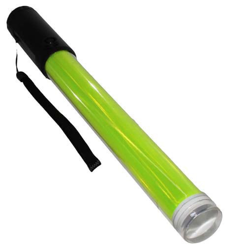 Marshalling Wand LED Light magnetic Base - Yellow