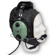 Leather Headset Helmet - d