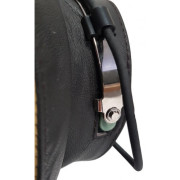 Leather Headset Helmet - Yoke Detail