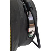 Leather Headset Helmet  - Yoke Detail