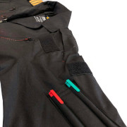 Transair Black NOMEX Flight Suit - Pen Pockets