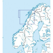 Norway Center North VFR 1:500 000 Chart - Rogers Data