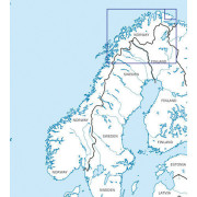 Norway North VFR 1:500 000 Chart - Rogers Data