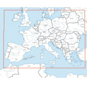 Image of 1:2,500,000 Southern European Aerodromes Chart