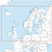 Image of 1:2,500,000 Notthern European Aerodromes Chart - Area