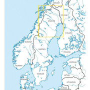 Sweden North VFR 1:500 000 Chart - Rogers Data