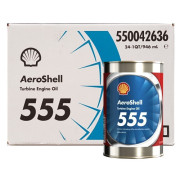 AeroShell Turbine OIL 555 - 24 x 1 US Quart