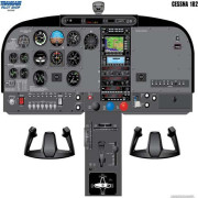 Cessna 182 Cockpit Training Poster