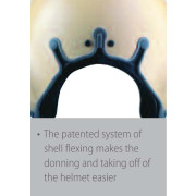 MSA Helmet LH050 - Single Visor with Passive Comms