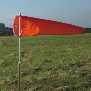 24 Inch Windsock with Pole Fitting