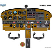 Piper ARCHER Cockpit Training Poster