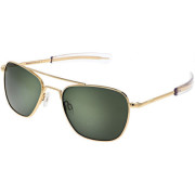Randolph Aviator Sunglasses 23K Gold AGX Lens