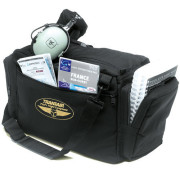 Black Transair Traveller Pilots Bag