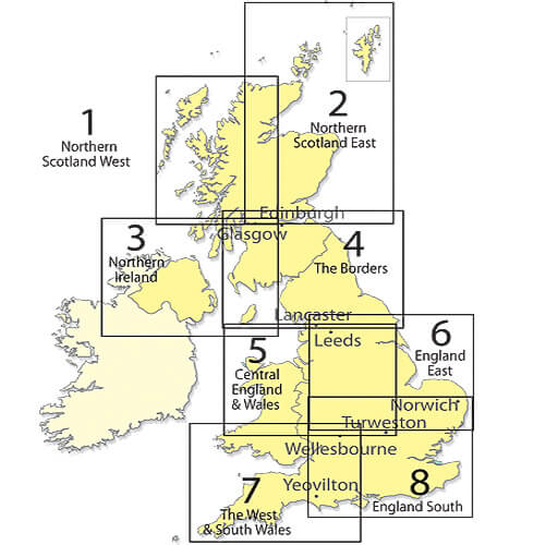 CAA Northern Ireland 1:250 000 UK VFR Chart