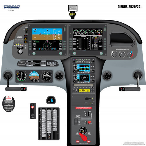 Cirrus SR20/22 Cockpit Training Poster