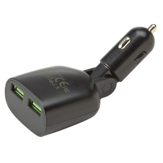 Flight Gear Dual USB Quick Charger