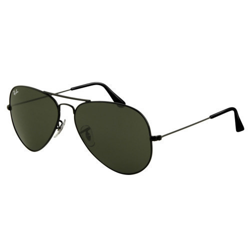 Ray Ban Aviator Classic Sunglasses Black G 15 Lens