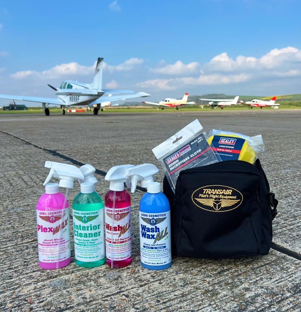 Aviation Interior Cleaning Supplies Kit