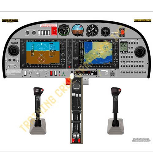 Diamondstar 42 Twinstar Cockpit Training Poster B