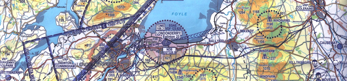 Northern Ireland Chart - Londonderry