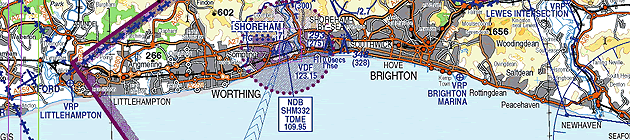 caa vfr charts